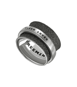 Spinning Ring with personal engraving 